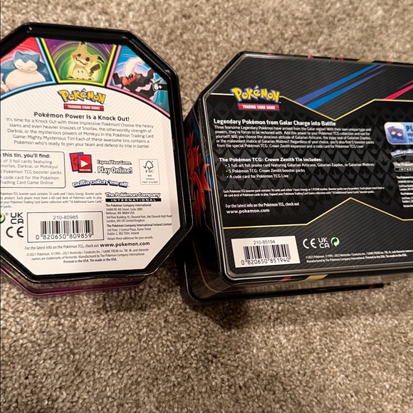 5 Pokémon tins and cards. - Picture 8 of 9
